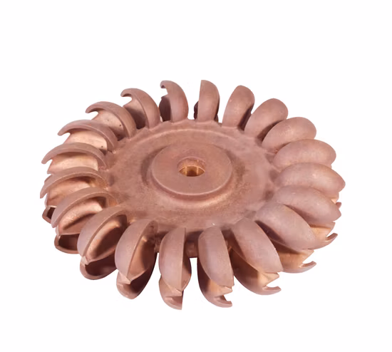 Turbine en laiton et bronze pour pompe à eau