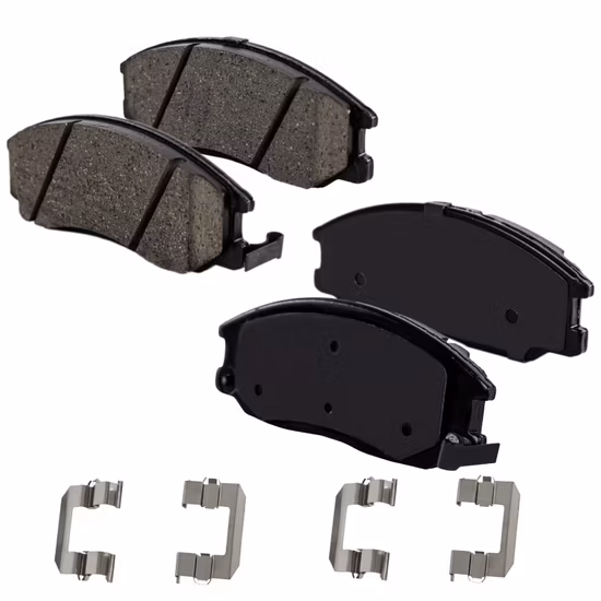 Jeu de plaquettes de frein en céramique à disque avant et arrière, pour Hyundai Tucson Fwd et KIA Sportage Fwd, D1447 et D1157