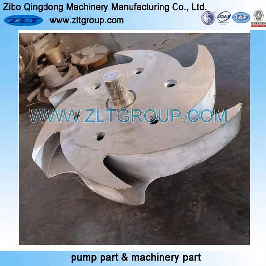 Précision/investissement/moulage de cire perdue ANSI turbine de pompe centrifuge pour l'industrie chimique du papier d'huile